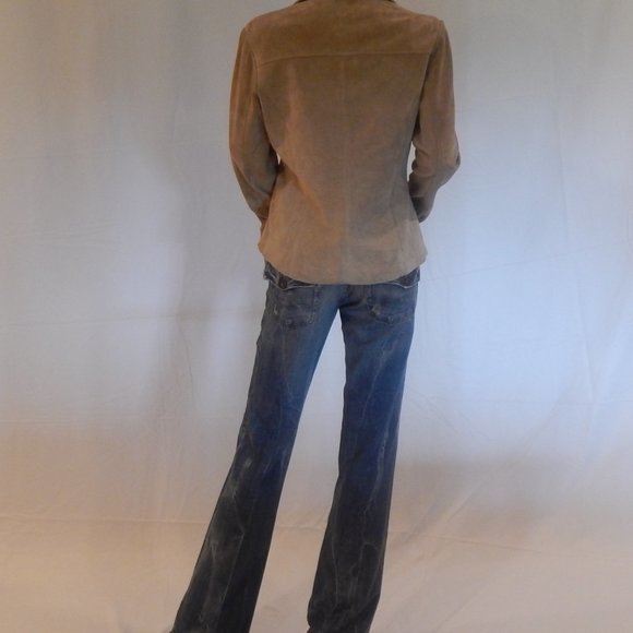 Georgiou Studio size 4 tan Suede - Picture 11 of 12